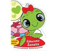 Livres de coloriage sur les animaux. Zolwinka Żaneta