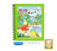 Livres de gribouillages sur l'eau - Livres de coloriage à l'eau réutilisables, livres sur l'eau réutilisables avec stylos | Livre de peinture à l'eau avec stylos pour les activités préscolaires à la m