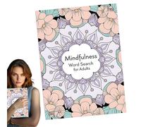 Livres de Recherche de Mots, énigmes de Recherche de Mots - Mot Trouver l'activité de Puzzle - Jeux d'exercices cérébraux, activités de Divertissement pour Adultes, Personnes âgées, Adolescents