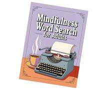 Livres de recherche de mots - Word Trouver des énigmes, divertissement portable, activités d"exercice cérébral pour adultes, personnes âgées et adolescentes