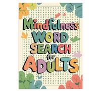 Livres de recherche de mots - Word Trouver des énigmes, divertissement portable, activités d"exercice cérébral pour adultes, personnes âgées et adolescentes