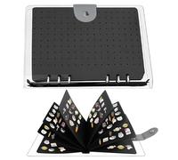 Livres d'épingles pour collectionneurs,Livre d'épingles pour épingles en émail,Présentoir de Support de classeur Feutre Rangement d'épingles | Organisateur de Bijoux de Boucles d'oreilles, Sac