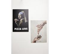 livres d'exercices Mister Tee Pizza Art (x2) Multicolore TU