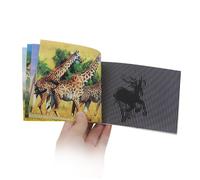 Livres D'Images Magiques En Mouvement, Photos D'Animaux, Tours De Magie, Accessoires, Jouets, Illusion D'Optique Animée, Cadeaux Pour Enfants