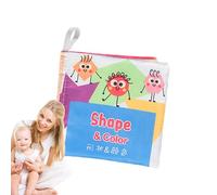 Livres en tissu doux - Livre universel en tissu doux Petit livre en tissu - Livres d'activités en tissu multifonctionnels, doux, livre d'histoire sensorielle, jouets confortables au toucher et Idezek