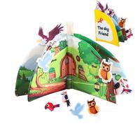 Livres en Tissu pour bébé - Livre d'apprentissage en Tissu Doux | Jouet sensoriel Tactile et sensoriel pour Nouveau-nés | Livre éducatif Tactile pour bébé - Cadeau à Motif Animal pour Le dé