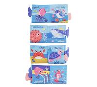 Livres en tissu pour,Livres souples pour - froissés doux au toucher et au toucher - froissés doux en tissu tactile et tactile, jouets sensoriels pour, jouet éducatif cognitif