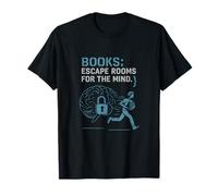 Livres Escape Rooms For The Mind Graphic T-Shirt