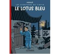 Le Lotus bleu: Édition noir et blanc colorisée