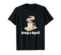 Livres et brasseries Coffee Reader Bibliophile Bibliophile Bookworm T-Shirt