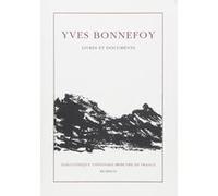 Livres et documents Yves Bonnefoy (Auteur), Jean Starobinski (Préface)