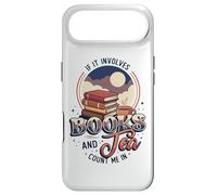 Livres et thé Count Me in Funny Bibliophile Reading Coque pour iPhone Air