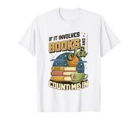 Livres et thé Count Me in Funny Bibliophile Reading T-Shirt