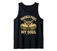 Livres Fuel My Soul Librarian Teacher Débardeur