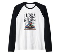 Livres Funny Books I Love A Good Plot Twist Manche Raglan
