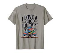Livres Funny Books I Love A Good Plot Twist T-Shirt