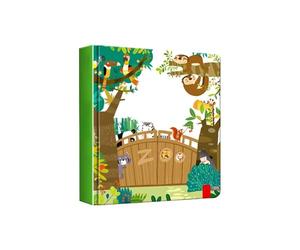 Livres interactifs Livre d'histoires avec illustrations d'animaux | Livre d'activités préscolaires avec animaux pour enfants, garçons, anniversaires, lecture, discours, jardin d'enfants, maison