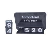 Livres LUS Cette Année Counter, 3D COMPTENDRE DE Livre IMPRIMÉ sur Le RECARDER L'AFFICHAGE DE LA Power, DÉCOR Home pour Les LECTEURS, Dorm, SOI