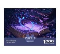 Livres magiquesPuzzles Book 1000 Pieces for Adults Colorful Puzzle Ball Challenging Family Activity Games DIY Home Wall Decor Gift 70x50cm/1000pcs