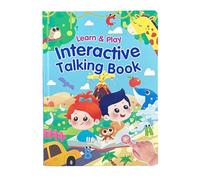 Livres Parlants,Livre d'Alphabet | Jouet Électronique Interactif 14 Thèmes 260+ Mots pour Orthographe Éveil au Langage Éducation Précoce
