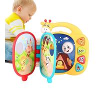 Livres Parlants pour | Jouet Sensoriel avec Son et Lumière | Jouet d'apprentissage Précoce - pour Maternelle Enseignement Parental Bébé Voyage en Voiture Anniversaire