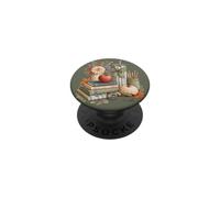 Livres pour Enseignants d'automne - Café - Esthétique PopSockets PopGrip Adhésif