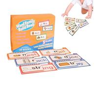 Livres pour la maternelle | Jeu éducatif de lettres sonores, cartes d'apprentissage pour le son des lettres - Pour la maternelle, la maternelle, la maison, les déplacements, l'école à la maison et la