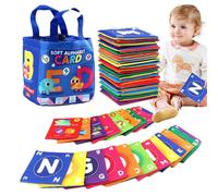 Livres pour Tout-Petits - Livre d'activités Souples pour - Chiffres Alphabet - Serviette de Bain - Jouet d'éducation précoce interactif - Livre d'apprentissage pour et Filles