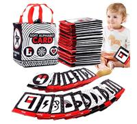 Livres pour tout-petits - Livre d'apprentissage en tissu doux, jouet de bain interactif | Animaux Alphabet multiples fonctions enfants, carte cognitive précoce,