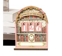 Livres Read This Year Counter, Panneau De Contrôle De Lectures, Compteur De Livres Lus Cette Année, Pour Lire Des Objectifs Jusqu'à 999 De Livre, De Lecture Pour Coin D'Étude,Domicile,Lieu De Travail