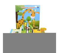 Livres sonores - Livre éducatif russe de 28 x 25,5 cm avec sons, livres interactifs, histoires de contes de fées polyvalentes, outil de langue interactif pour fille