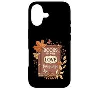Livres sont Mon Amour langage Amoureux de la Lecture Cadeaux pour Hommes Femmes Coque pour iPhone 17