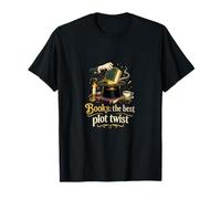 Livres The Best Plot Twist Magician Book Lover Design T-Shirt