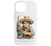 Livres vintage pour enfants « Les aventures de Tom Sawyer » 1876 Coque pour iPhone 14