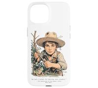Livres vintage pour enfants « Les aventures de Tom Sawyer » 1876 Coque pour iPhone 15