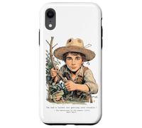 Livres vintage pour enfants « Les aventures de Tom Sawyer » 1876 Coque pour iPhone XR