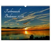 L'ivresse des couleurs sur le lac de Constance, Version française (Calendrier mural 2026 DIN A3 portrait), Calendrier CALVENDO mensuel