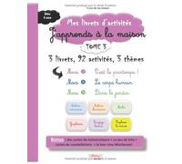 Livret d'activités "J'apprends à la maison", TOME 3, dès 3 ans