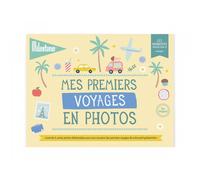 Livret de 6 cartes étapes détachables Mes premiers voyages en photos