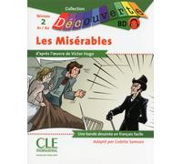 BD Les Misérables - Niveau 2 (A1/A2) - Lecture Découverte - Livre + CD