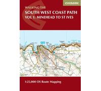 Livret de cartes (en anglais) - South West Coast Path - Vol.1 : Minehead to St Ives | Cicerone
