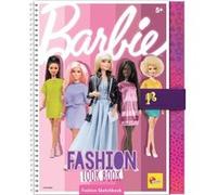 Livret de création Collection de mode - Barbie Sketch Book Fashion Look - A partir de 5 ans Rose G