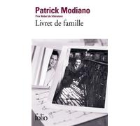 Livret de famille - Patrick Modiano - Gallimard - Poche - Roman