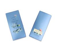 Livret de Famille personnalisé, idée cadeau personnalisable, cadeau mariage original, Protège Livret de Famille motif Arc en ciel - SP0108a (Nacré Pétrole)