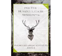 Livret de partitions - Psautier de Saint-Eustache année B: Psaumes des dimanches et fêtes, année B