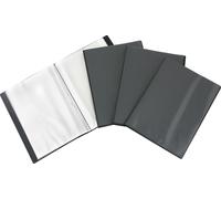 Livret de présentation DIN A4 10 pochettes polypropylène noir