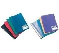 Livret de présentation ELBA "Memphis", avec 40 pochettes, couleurs assorties DIN A4, en PP, avec étiquette d'inscription