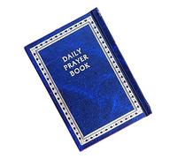 Livret de prière journalière siddur - Livre de service en hébreu à traduction anglaise - Bleu marine - Couverture rigide Israël