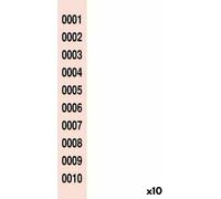 Livret de tirage au sort série 1-5000