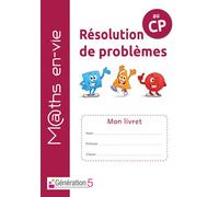 Livret élève - Enseigner la résolution de problèmes au CP - Maths en-vie - Laëtitia Vautrin - Generation 5 Eds - broché - Scolaire / Universitaire